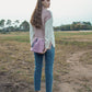 Morgan Knit Top Pink Beige - ＠SEOUL