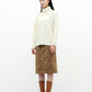 Morgan Knit Top Pink Beige - ＠SEOUL