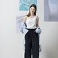 oblique line top -Ivory - ＠SEOUL