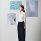 oblique line top -Ivory - ＠SEOUL