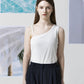 oblique line top -Ivory - ＠SEOUL
