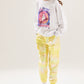 Pearl jogger pants Lemon yellow - ＠SEOUL