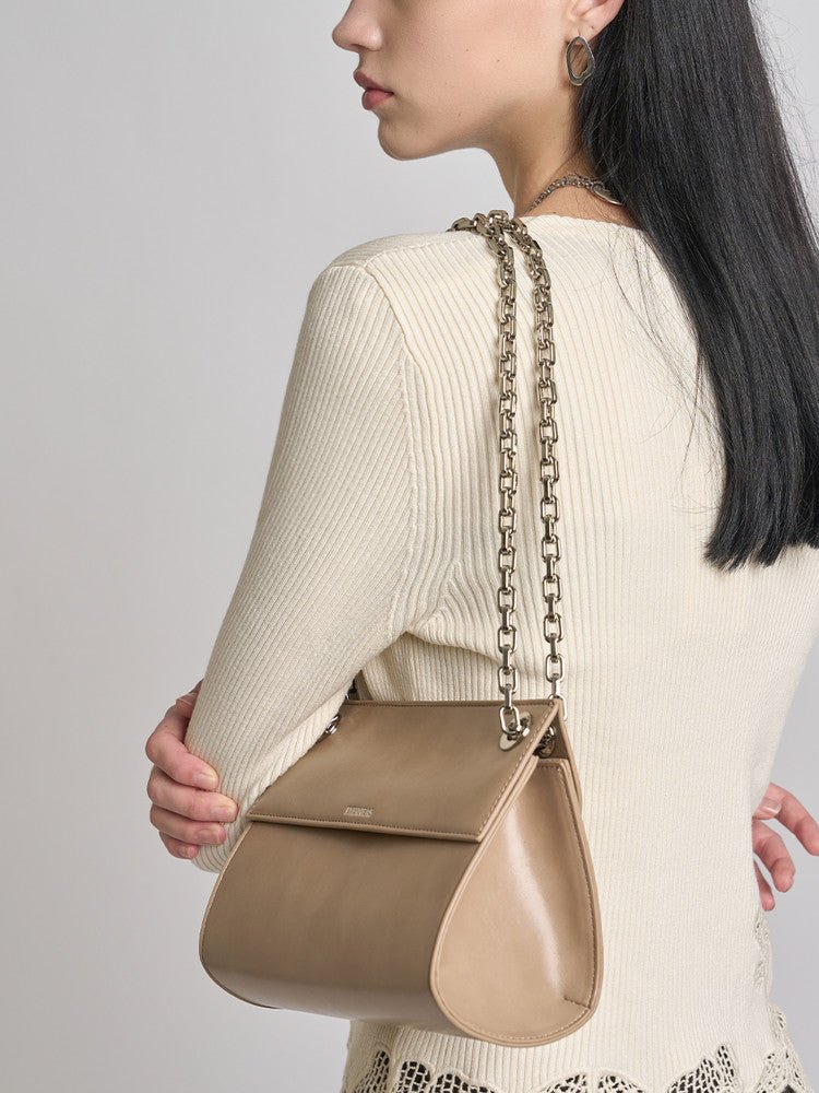 PEBBLE Bag (Beige Gray) - ＠SEOUL