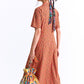 Peony dress_orange - ＠SEOUL