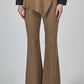 PEPLUM TROUSERS-イエローオーカー - ＠SEOUL