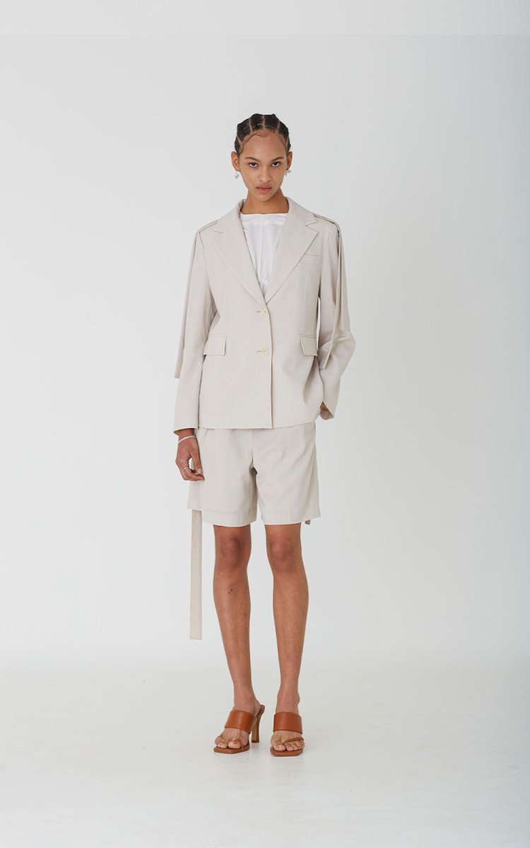 Ria Jacket Beige - ＠SEOUL
