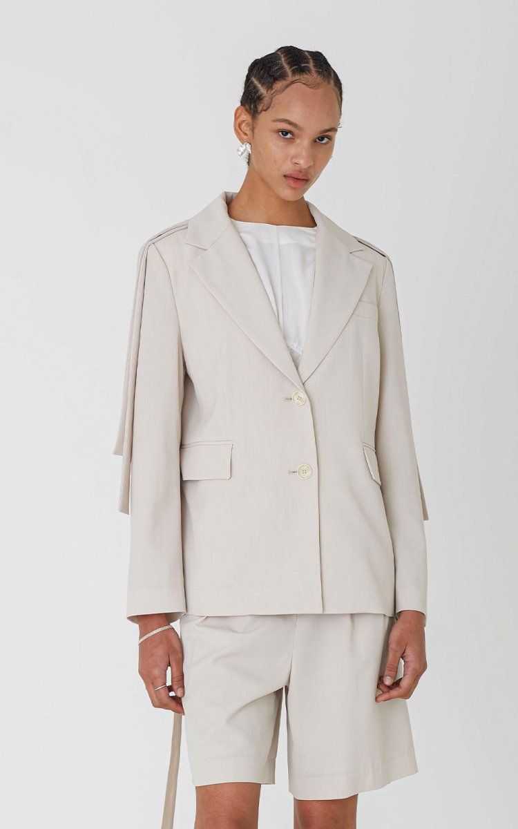 Ria Jacket Beige - ＠SEOUL