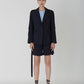Ria Jacket Deep Navy - ＠SEOUL