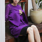 see-through mini dress (purple) - ＠SEOUL