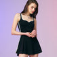 SHAPE ONE-PIECE SWIMSUIT_BLACK - ＠SEOUL
