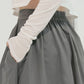 SKIRT WITH ASYMMETRICAL CUTTING DETAIL - ＠SEOUL