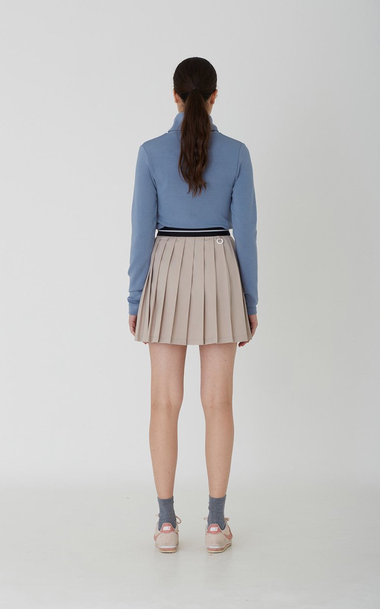 Skylar Skirt Beige - ＠SEOUL