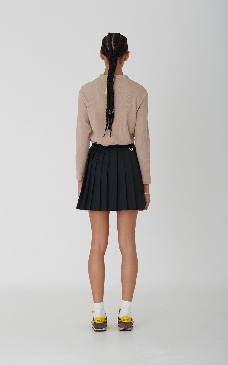 Skylar Skirt Khaki - ＠SEOUL