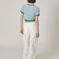 soft candy crop top - blue - ＠SEOUL