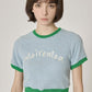 soft candy crop top - blue - ＠SEOUL