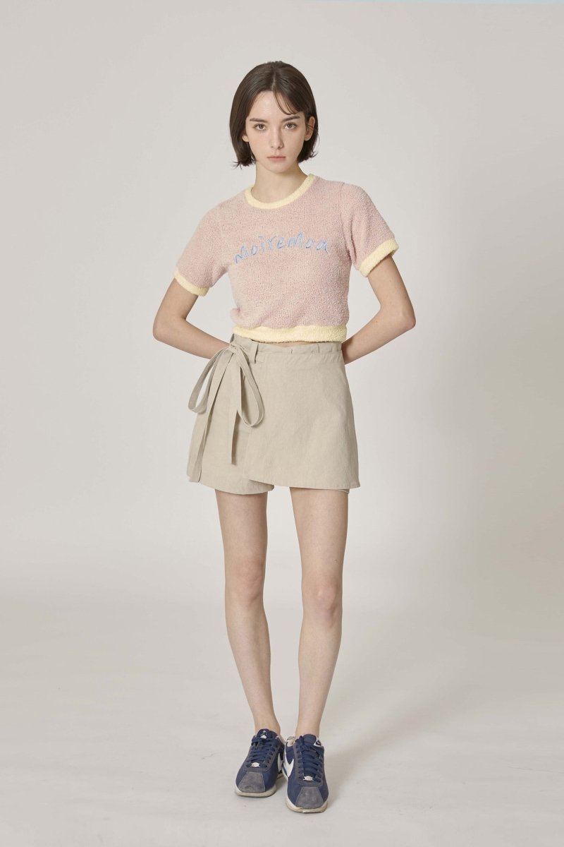 soft candy crop top - pink - ＠SEOUL