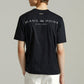 プレミアムシルクケットバックロゴTシャツ(ブラック/ホワイト) - ＠SEOUL
