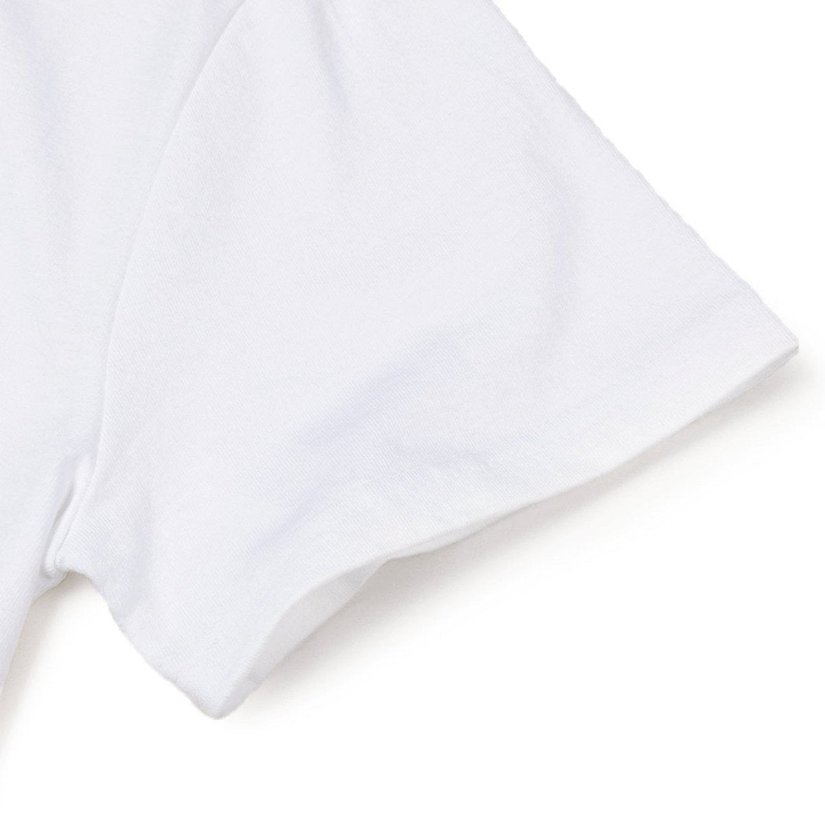 ハングルスマイル半袖Tシャツホワイト Korean smile Standard-fit short sleeve T-shirts (White) - ＠SEOUL