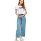 大好き 半袖Tシャツ クロップTシャツ ホワイト Love it short sleeve T-shirts (white) - ＠SEOUL
