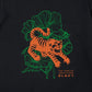虎とムグンファマンツーマンブラック Tiger and Flower\"Mugunghwa\" sweatshirt (ブラック) - ＠SEOUL