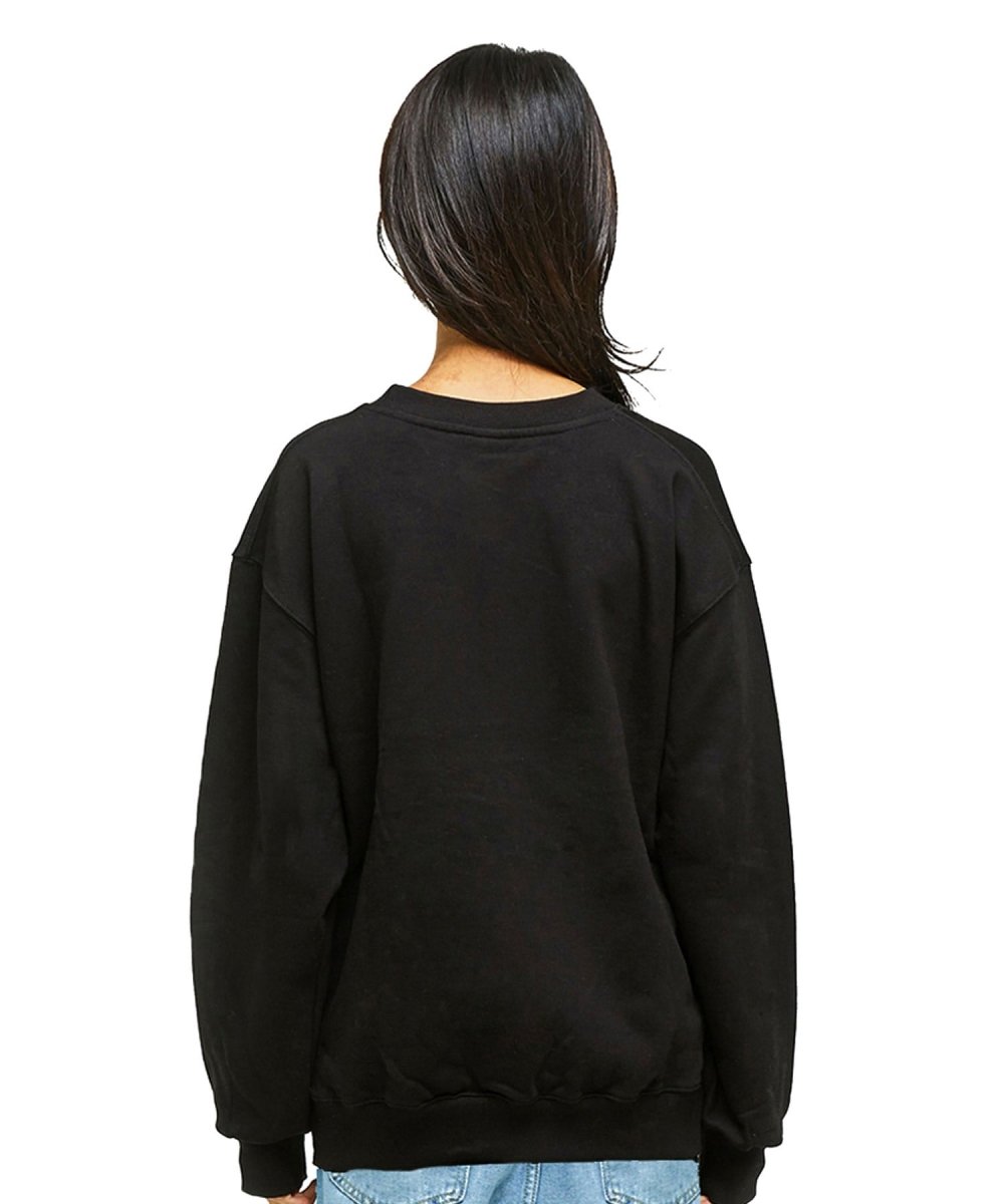 虎とムグンファマンツーマンブラック Tiger and Flower\"Mugunghwa\" sweatshirt (ブラック) - ＠SEOUL