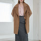 ウールリボンカフコート Wool Ribbon Cuff Coat_CAMEL - ＠SEOUL