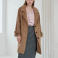 ウールリボンカフコート Wool Ribbon Cuff Coat_CAMEL - ＠SEOUL